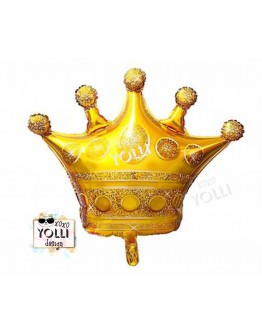 Балон "Корона в златно" 73 см