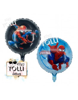 Балон "Спайдърмен" 45 см - двустранен